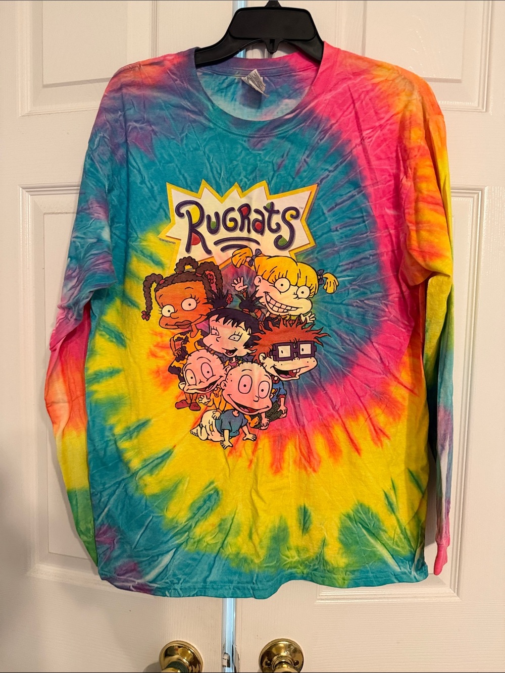 Tie-Dye Long Sleeve Shirt - Multicolor